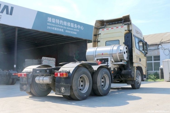 Shaanxi zware vrachtwagen F3000 X3000 6x4 tractor ESC en 2 achterste schakels voor gemakkelijke bediening