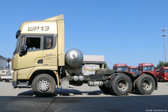 Shaanxi zware vrachtwagen F3000 X3000 6x4 tractor ESC en 2 achterste schakels voor gemakkelijke bediening