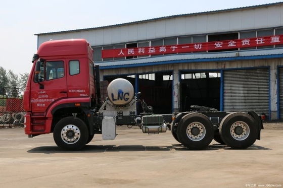 SinotruK HOWO CHG LNG-tractor met 336-430 pk en een maximale snelheid van 102 km/h Geschikt