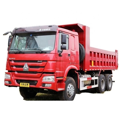 340 pk 6x4 5,6m Sinotruk HOWO Zware vrachtwagen Dump truck voor 10-15T GVW Automatisch raam