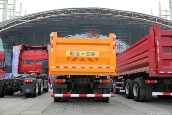 Professionele Diesel Warm tweedehands Shacman Delong M3000 336 HP 8X4 7.4 M Dump Trucks