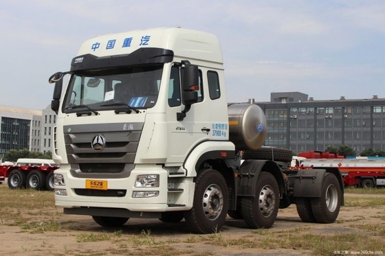 Aanraakscherm 380 pk HOWO Hohan J7B zware vrachtwagen 6X4 trekker hoofd vrachtwagen met motor