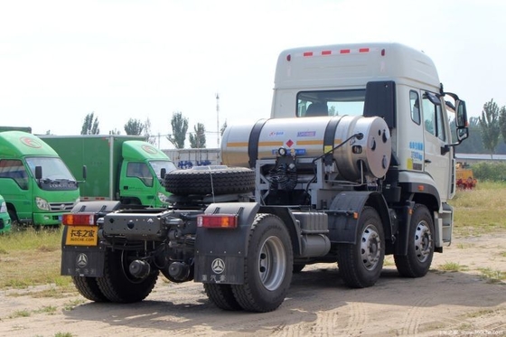 Aanraakscherm 380 pk HOWO Hohan J7B zware vrachtwagen 6X4 trekker hoofd vrachtwagen met motor