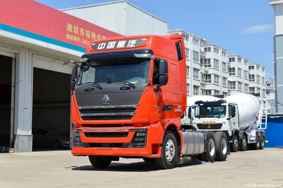 Goedkope SINOTRUCK HOWO T7H 460 pk 6*4 4*2 trektruck hoofd met handleiding