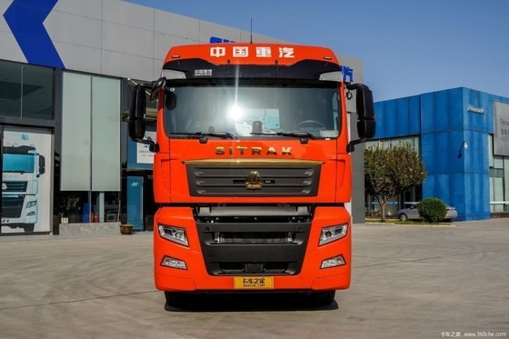 SITRAK G7S 610 pk 6X4 sleepwagenkop met een hoge brandstoftankcapaciteit en automatisch raam