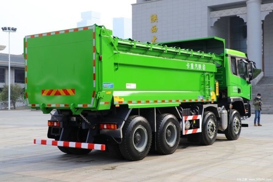 Shacman Delon X3000 400 pk 8X4 6 m Dump Truck voor automatische airconditioner en 12 banden