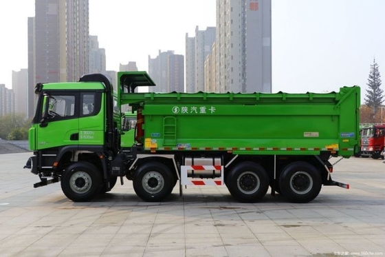 Shacman Delon X3000 400 pk 8X4 6 m Dump Truck voor automatische airconditioner en 12 banden