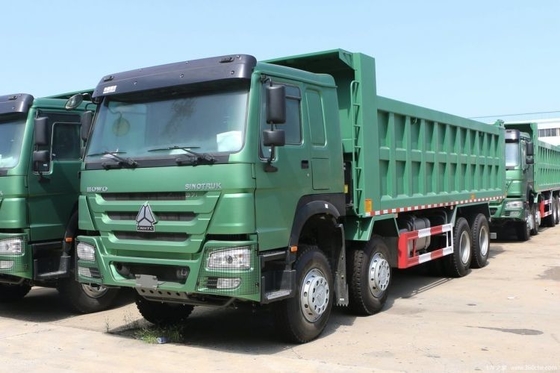 Rechter rijden 23 Sinotruk HOWO-7 375 pk 8X4 7.6m Dump trucks voor hot boutique gebruikte auto's