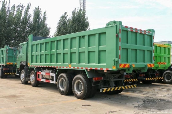 Rechter rijden 23 Sinotruk HOWO-7 375 pk 8X4 7.6m Dump trucks voor hot boutique gebruikte auto's