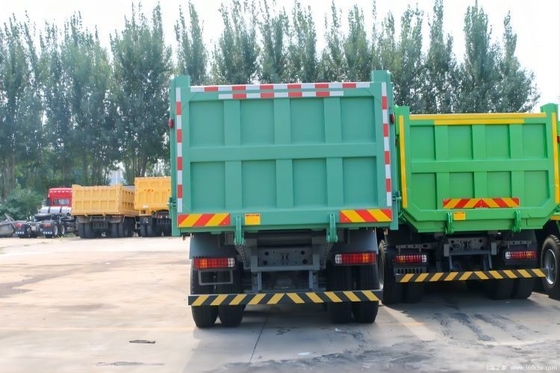 Rechter rijden 23 Sinotruk HOWO-7 375 pk 8X4 7.6m Dump trucks voor hot boutique gebruikte auto's