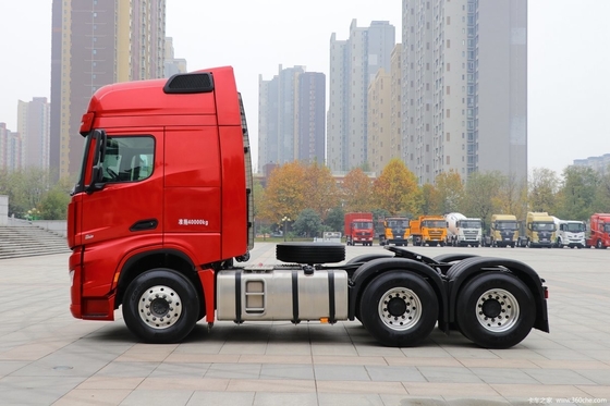 Shaanxi Auto X6000 560HP 6X4 Automatische trektruckkop met ≥ 600L brandstoftankcapaciteit