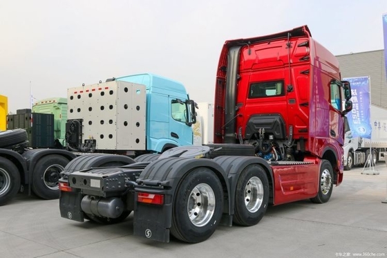 Shaanxi Auto X6000 560HP 6X4 Automatische trektruckkop met ≥ 600L brandstoftankcapaciteit