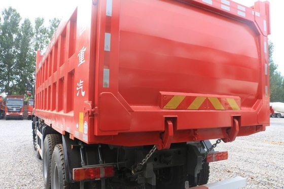 23 Warm gebruikte boutique auto's Sinotruk Haohan N7G 440 pk 8X4 7,6 m Dump trucks met multimedia systeem