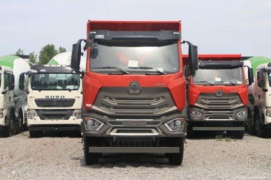 23 Warm gebruikte boutique auto's Sinotruk Haohan N7G 440 pk 8X4 7,6 m Dump trucks met multimedia systeem