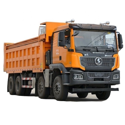 Shacman Delon M3000S 400 pk 8X4 6.8m Dump Trucks 12 Forward Shift Multimedia Systeem