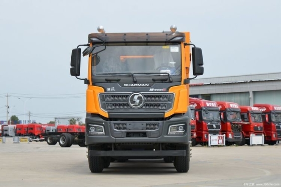 Shacman Delon M3000S 400 pk 8X4 6.8m Dump Trucks 12 Forward Shift Multimedia Systeem