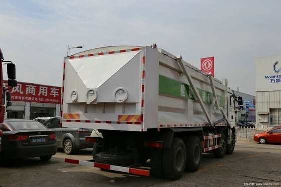 Professionele tweedehands Shacman Delong M3000 290 pk 8X4 7.6m dumptruck met ESC