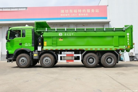 Sinotruk HOWO TX zware vrachtwagen 440 pk 8x4 6,5 meter dumptrucks tweedehands en betaalbaar