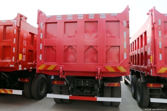 Aanraakscherm Ja 6X4 6 Meter Dump Trucks Sinotruk HOWO Zware Truck 380 HP Gebruikte 0 KM Auto