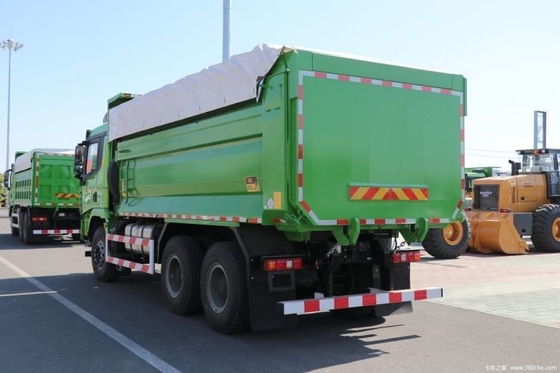 Gebruikte Shacman Delong X3000 400 pk 6X4 5.8m Dump Truck met air suspension bestuurdersstoel