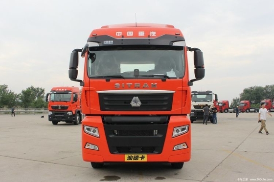 23 Warme tweedehands Sinotruk SITRAK G7 480 pk 6X4 AMT trekkertrucks met transmissie