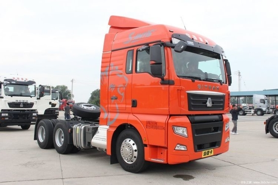 23 Warme tweedehands Sinotruk SITRAK G7 480 pk 6X4 AMT trekkertrucks met transmissie