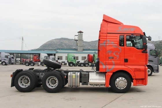 23 Warme tweedehands Sinotruk SITRAK G7 480 pk 6X4 AMT trekkertrucks met transmissie