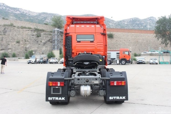 23 Warme tweedehands Sinotruk SITRAK G7 480 pk 6X4 AMT trekkertrucks met transmissie