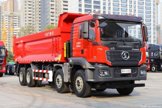 Shacman Shaanxi zware Cardron M3000S 350 pk 8X4 6.8m dumpers met multimedia systeem