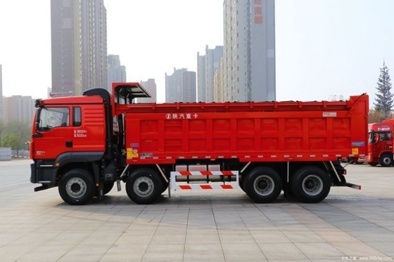 Shacman Shaanxi zware Cardron M3000S 350 pk 8X4 6.8m dumpers met multimedia systeem
