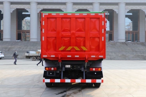 Shacman Shaanxi zware Cardron M3000S 350 pk 8X4 6.8m dumpers met multimedia systeem