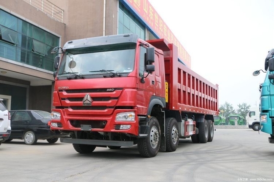 Tweedehands boutique auto's Sinotruk HOWO Zware vrachtwagen 380 pk 8X4 8,2m Dump trucks