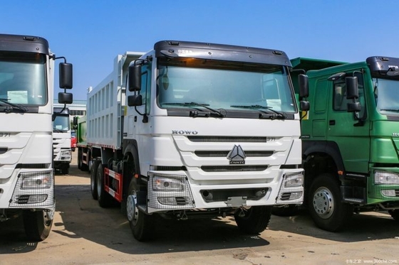 Passagiersvriendelijke Sinotruk HOWO-7 375 pk 6x4 6,8 meter dumper voor professionele boetiek