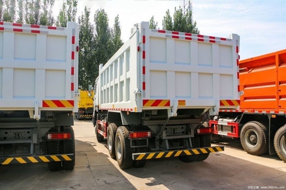 Passagiersvriendelijke Sinotruk HOWO-7 375 pk 6x4 6,8 meter dumper voor professionele boetiek