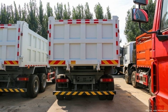 Passagiersvriendelijke Sinotruk HOWO-7 375 pk 6x4 6,8 meter dumper voor professionele boetiek